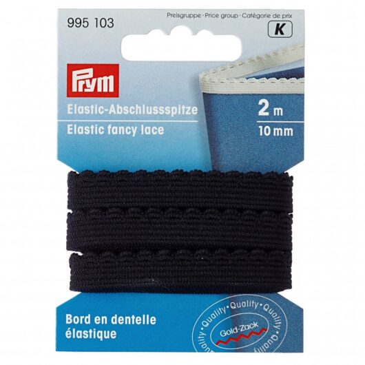 Prym Lace Lingerie Elastic Black