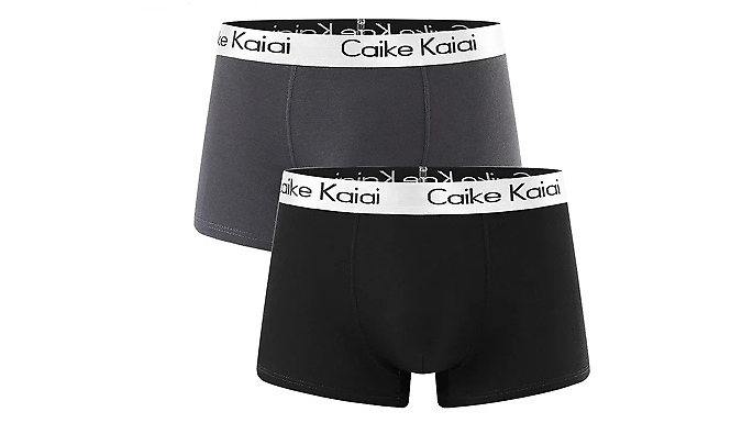 4, 8 or 12 Luxury Fashion Men's Boxers! - 2 Colours