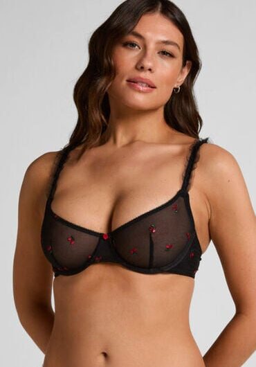 Hunkemöller Chelsey Non-Padded Underwired Bra Black