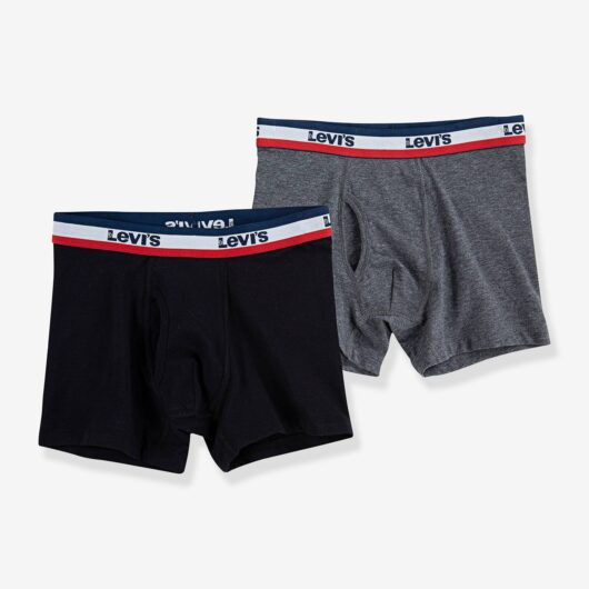 Pack of 2 Sportswear Logo LEVI'S KID'S boxers black