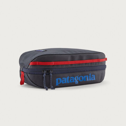 Patagonia Black Hole Cube 3L - Smoulder Blue w/Amanita Red